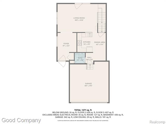Builiding view thirty eight for 22723 Middlebelt, Farmington, MI. 48336