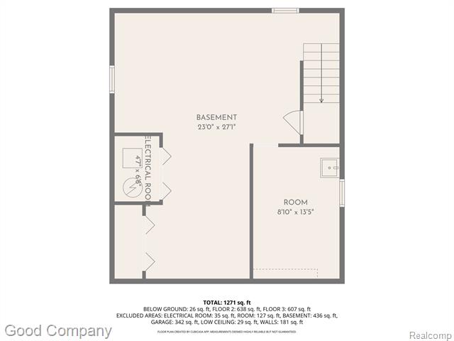 Builiding view thirty seven for 22723 Middlebelt, Farmington, MI. 48336