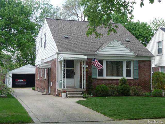 front view picture of 1317 N Franklin, Dearborn, MI. 48128