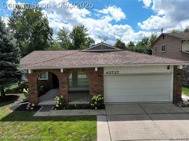 front view picture of 43734 Westminister Way, Canton, MI. 48187