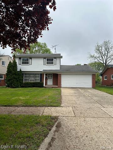 front view picture of 1866 Evangeline, Dearborn Heights, MI. 48127