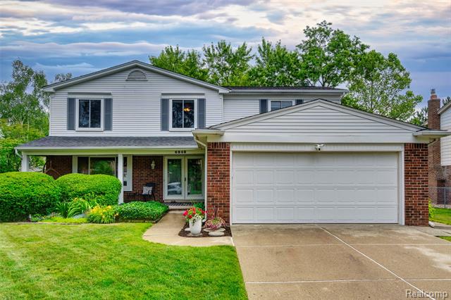front view picture of 6848 Chadwick, Canton, MI. 48187