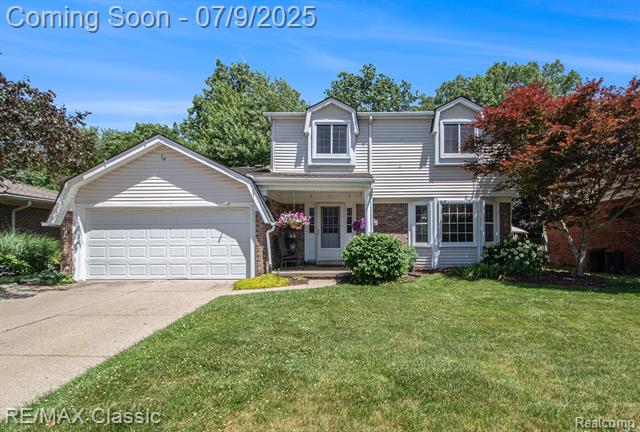 front view picture of 6706 Brookshire, Canton, MI. 48187