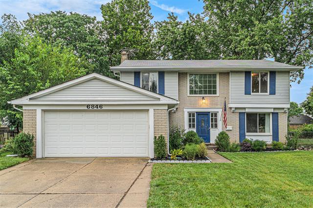 front view picture of 6846 Montfort, Canton, MI. 48187