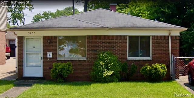 front view picture of 5700 Highview, Dearborn Heights, MI. 48127