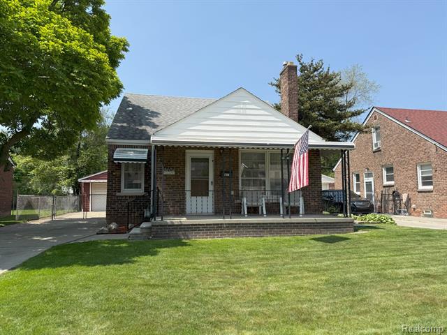 front view picture of 4017 Woodworth, Dearborn, MI. 48126