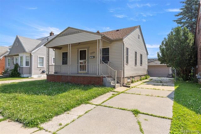 front view picture of 4632 Chovin, Dearborn, MI. 48126