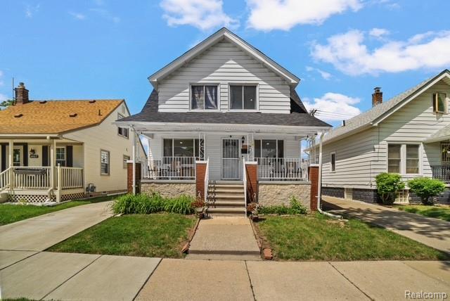 front view picture of 4873 Curtis, Dearborn, MI. 48126
