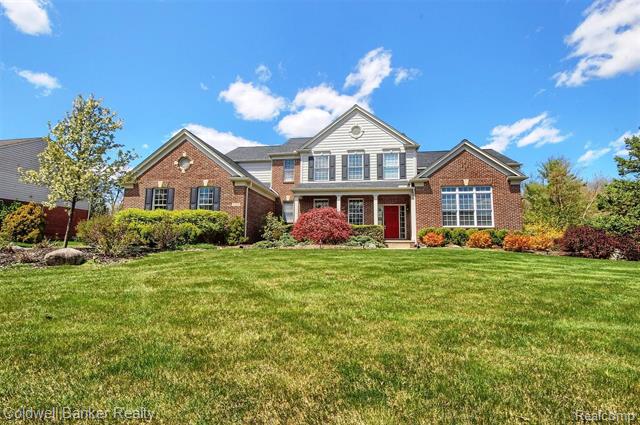 front view picture of 51094 Plymouth Lake Dr, Plymouth, MI. 48170