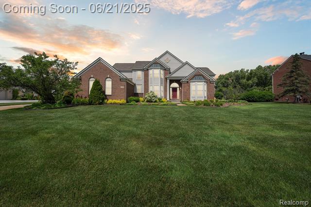 front view picture of 11201 Fellows Creek Dr, Plymouth, MI. 48170