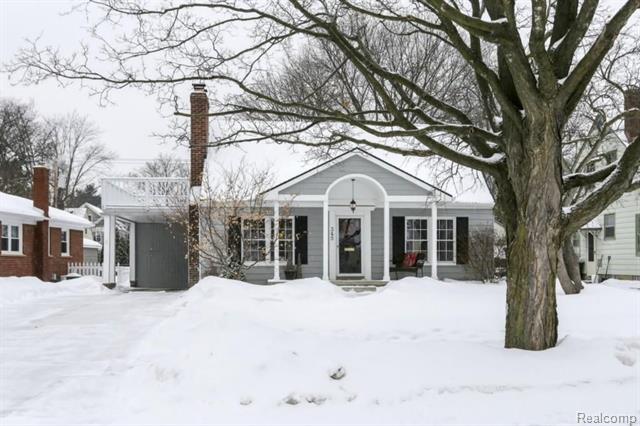 front view picture of 345 Pacific, Plymouth, MI. 48170