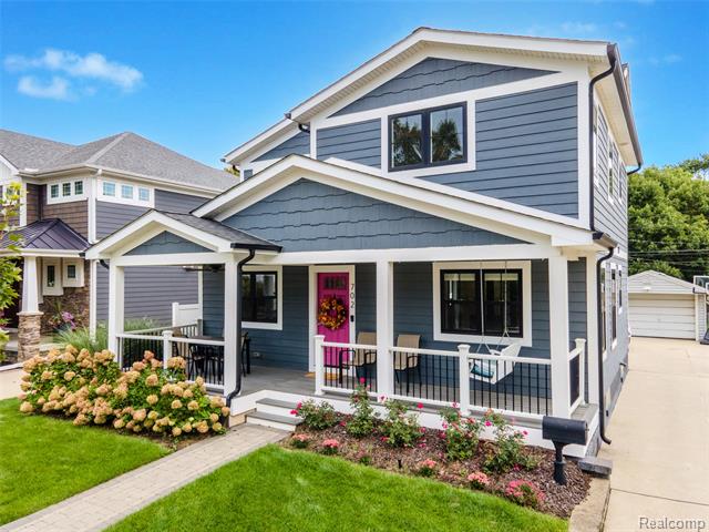 front view picture of 702 Blunk, Plymouth, MI. 48170