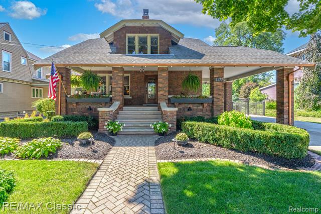 front view picture of 1177 Penniman, Plymouth, MI. 48170