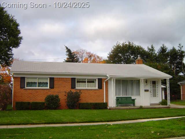 front view picture of 14537 Huntington, Plymouth, MI. 48170