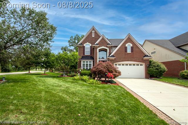 front view picture of 16550 Mulberry Way, Northville, MI. 48168