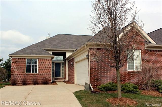 front view picture of 49407 N Glacier, Northville, MI. 48168
