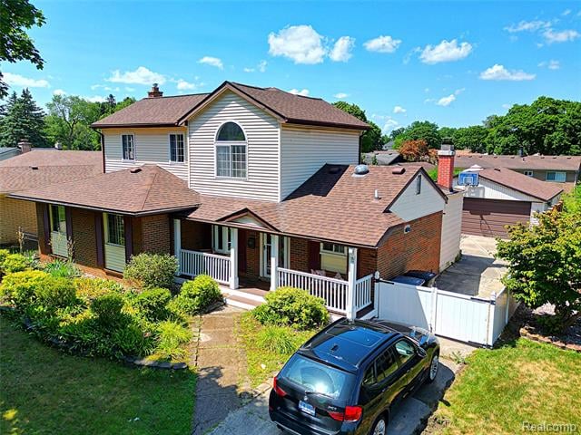 front view picture of 39362 Allen, Livonia, MI. 48154