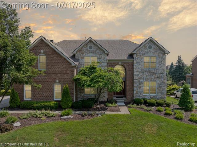 front view picture of 45922 Riviera Dr, Northville, MI. 48168