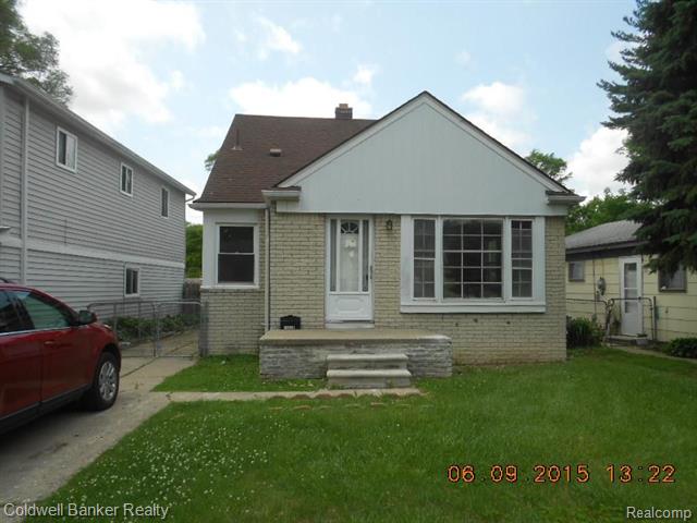 front view picture of 15489 Winston, Redford, MI. 48239
