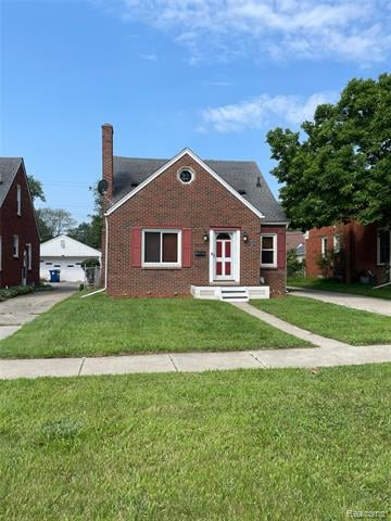 front view picture of 17031 Kinloch, Redford, MI. 48240