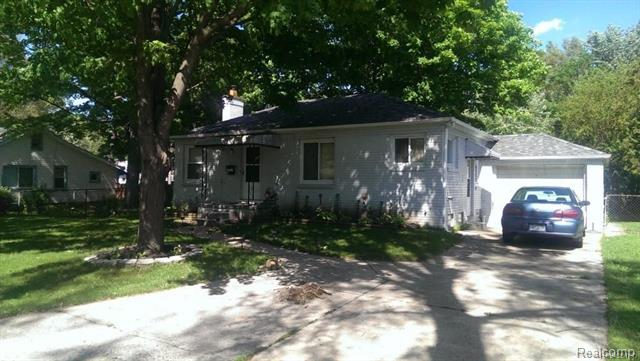 front view picture of 19512 Garfield, Redford, MI. 48240