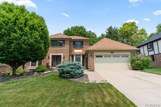 front view picture of 42266 Waterfall Rd, Northville, MI. 48168