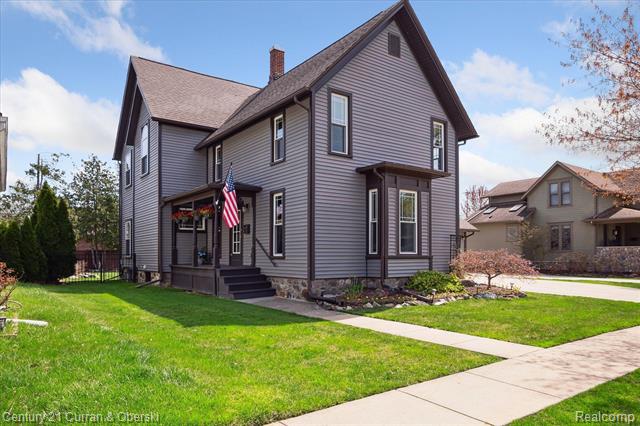 front view picture of 415 Yerkes, Northville, MI. 48167