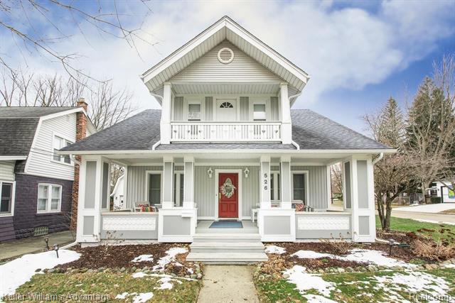 front view picture of 526 Orchard, Northville, MI. 48167