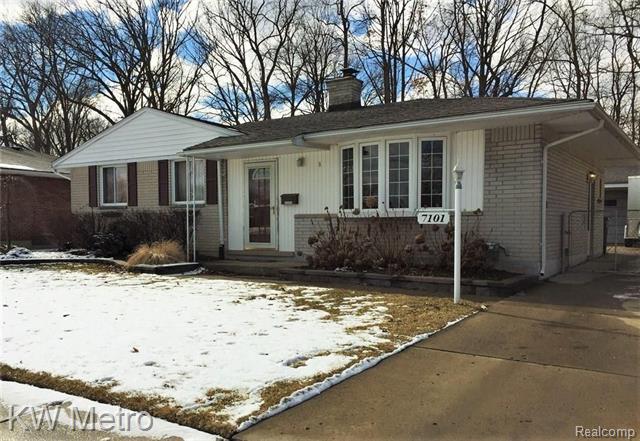 front view picture of 7101 N Wildwood, Westland, MI. 48185