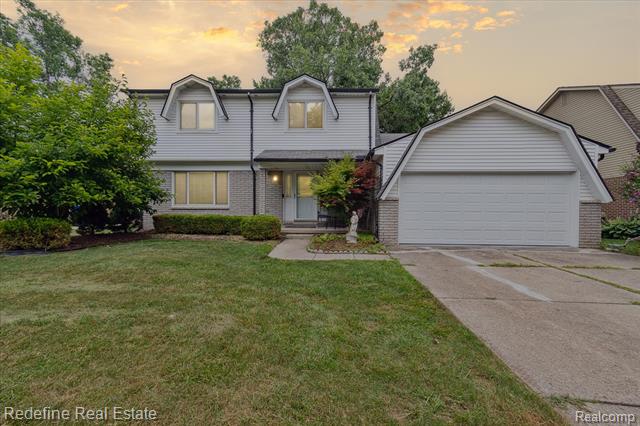 front view picture of 45900 Gainsborough, Canton, MI. 48187