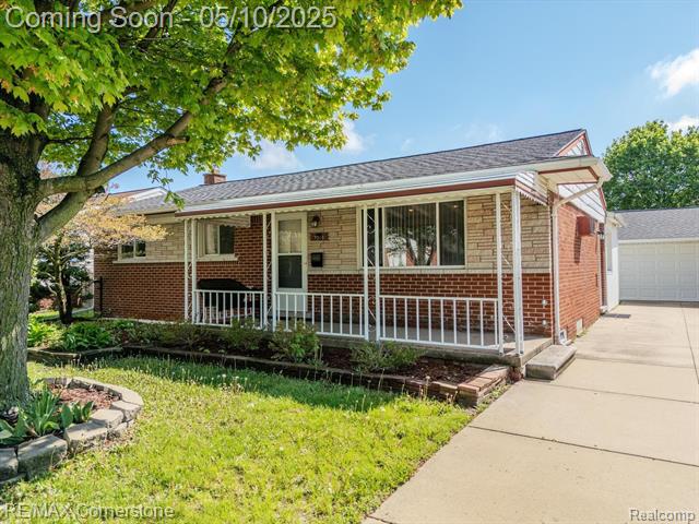 front view picture of 7018 Bison, Westland, MI. 48185