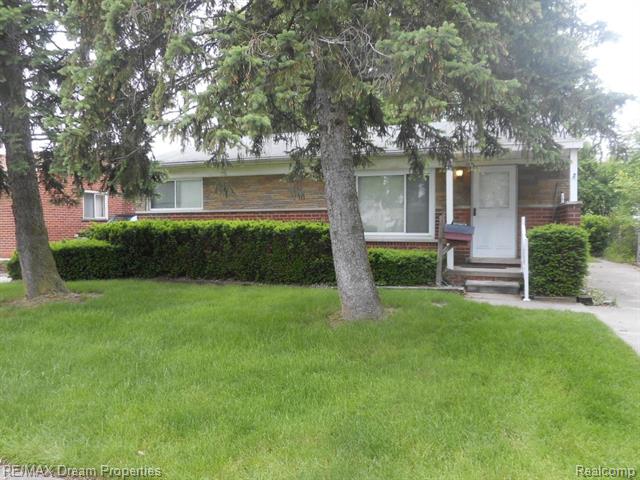 front view picture of 8571 Cranston, Westland, MI. 48185