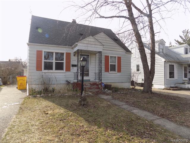front view picture of 2045 Central St, Ferndale, MI. 48220
