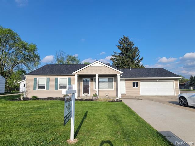 front view picture of 8810 Brookline, Plymouth, MI. 48170