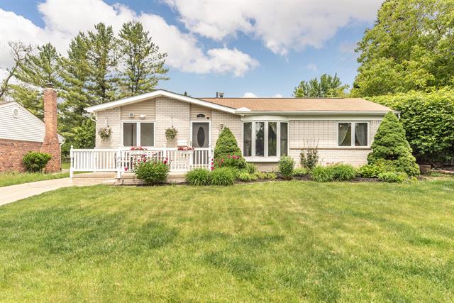front view picture of 9216 Redbud, Plymouth, MI. 48170