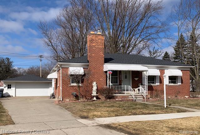 front view picture of 9345 Virginia, Livonia, MI. 48150