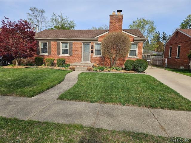 front view picture of 11030 Fairfield, Livonia, MI. 48150