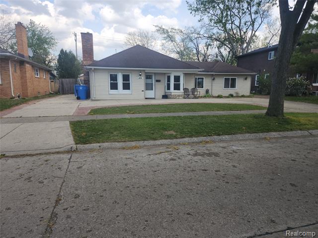 front view picture of 6878 Drexel, Dearborn Heights, MI. 48127