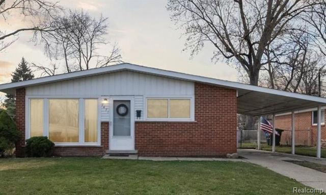 front view picture of 7471 Affeldt, Westland, MI. 48185
