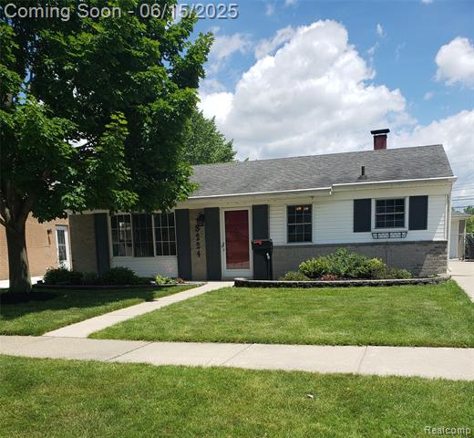 front view picture of 8224 Milburn, Westland, MI. 48185