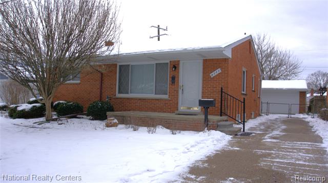 front view picture of 8563 Cavell, Westland, MI. 48185