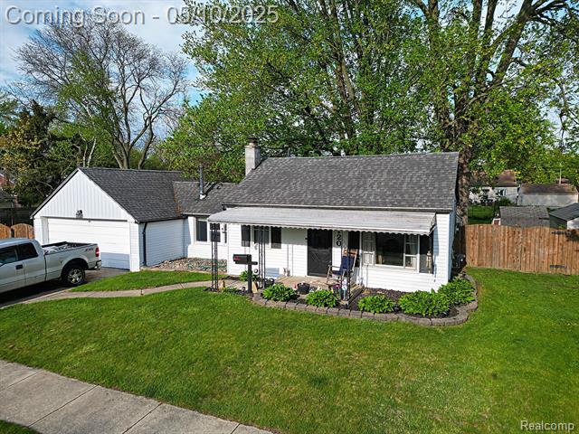 front view picture of 9120 Hugh, Livonia, MI. 48150