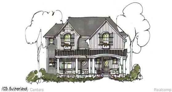 front view picture of 1125 Sutherland, Plymouth, MI. 48170