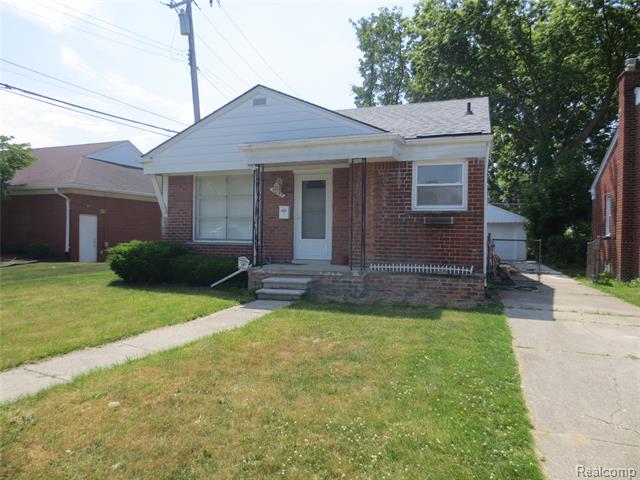 front view picture of 9535 Dixie, Redford, MI. 48239