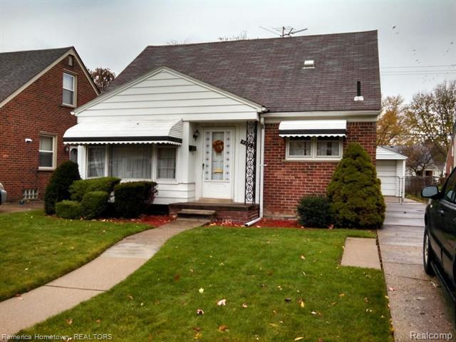 front view picture of 9327 Dixie, Redford, MI. 48239