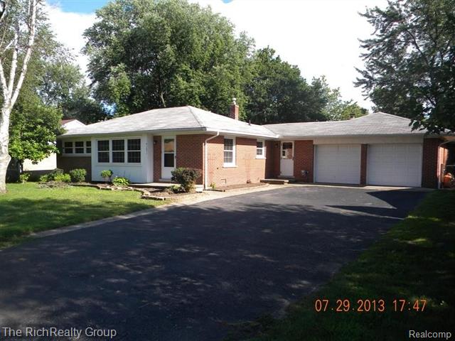front view picture of 41091 Micol, Plymouth, MI. 48170