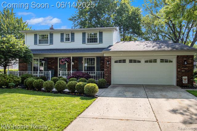 front view picture of 11828 Trailwood, Plymouth, MI. 48170