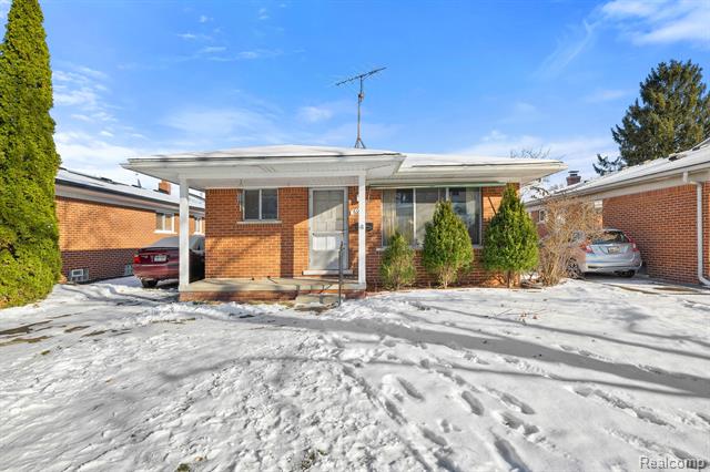 front view picture of 609 Herald, Plymouth, MI. 48170