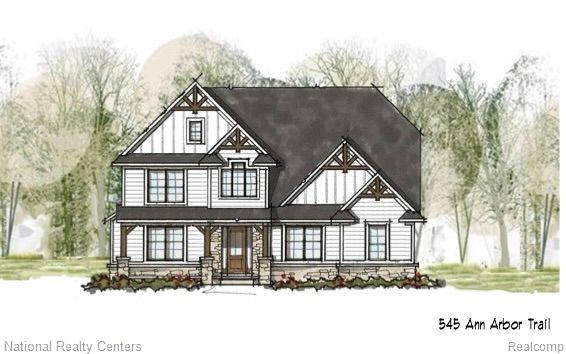front view picture of 545 W Ann Arbor Trl, Plymouth, MI. 48170