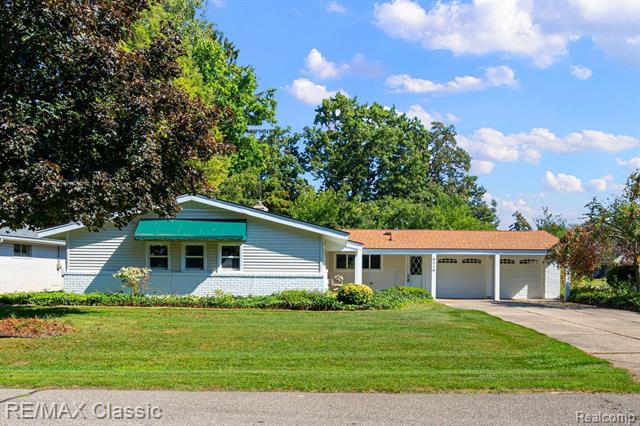 front view picture of 9316 Southworth, Plymouth, MI. 48170
